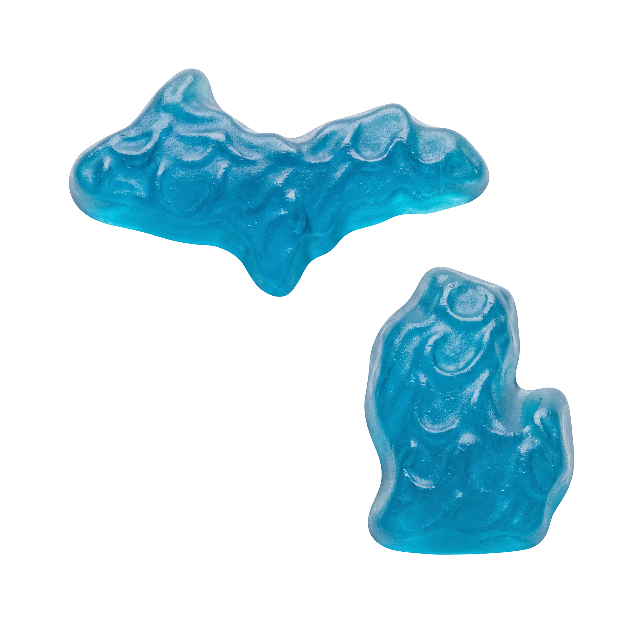 Color-changing Upper and Lower Peninsula Michi-Gummies